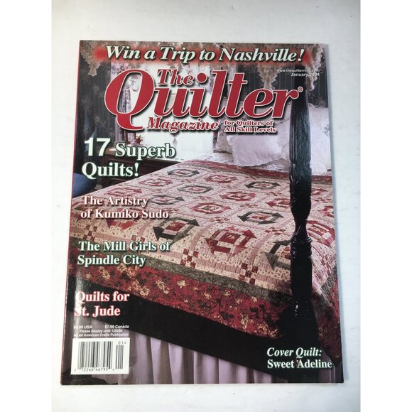 The Quilter Magazine January 2004 Issue - Picture 1 of 7